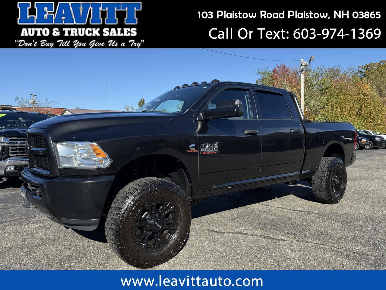 Used 2018 RAM 2500 Tradesman w/ Chrome Appearance Group AWD/4WD image 1