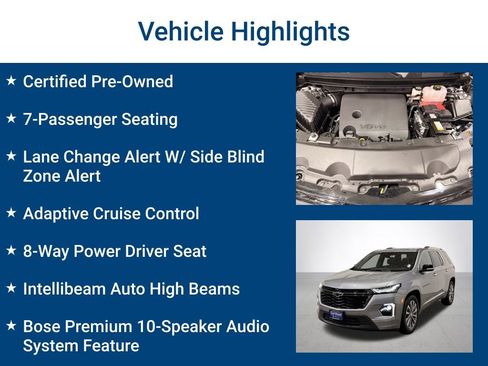 Certified 2023 Chevrolet Traverse Premier image 3