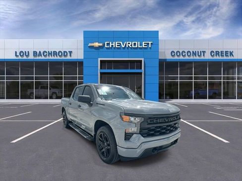 Used 2024 Chevrolet Silverado 1500 Custom w/ LPO, Dark Essentials Package RWD image 1