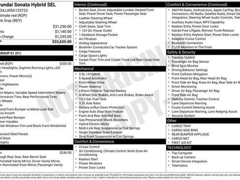 New 2025 Hyundai Sonata SEL FWD image 24