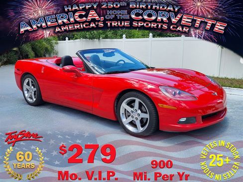 Used 2005 Chevrolet Corvette Convertible w/ Preferred Equipment Group RWD image 1