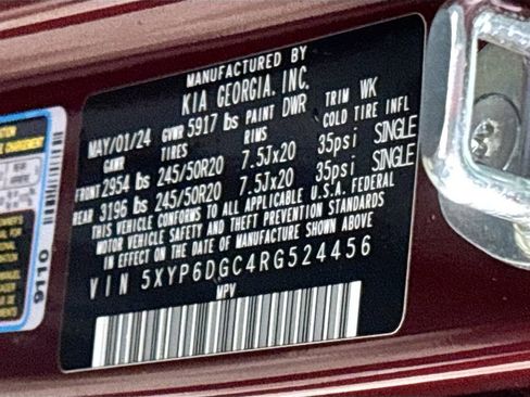 Used 2024 Kia Telluride S w/ S Sunroof Package image 26