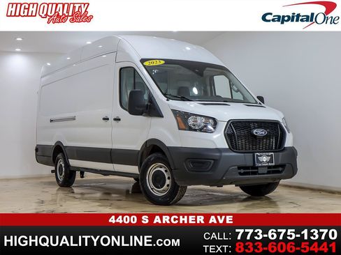 Used 2023 Ford Transit 250 148 High Roof Extended w/ Load Area Protection Package RWD image 1
