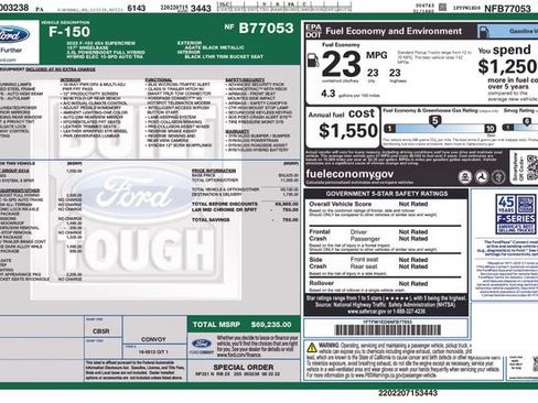 Used 2022 Ford F150 Lariat AWD/4WD image 36