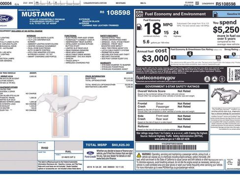 Used 2024 Ford Mustang GT Premium RWD image 2