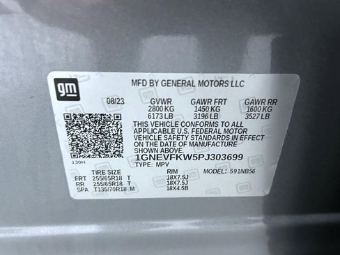 Used 2023 Chevrolet Traverse LS w/ LPO, Cargo Package AWD/4WD image 26