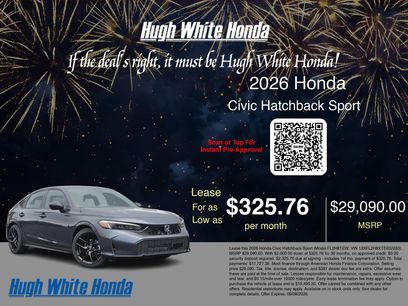 New 2026 Honda Civic Sport