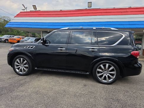 Used 2012 INFINITI QX56 4WD w/ Deluxe Touring Pkg image 3