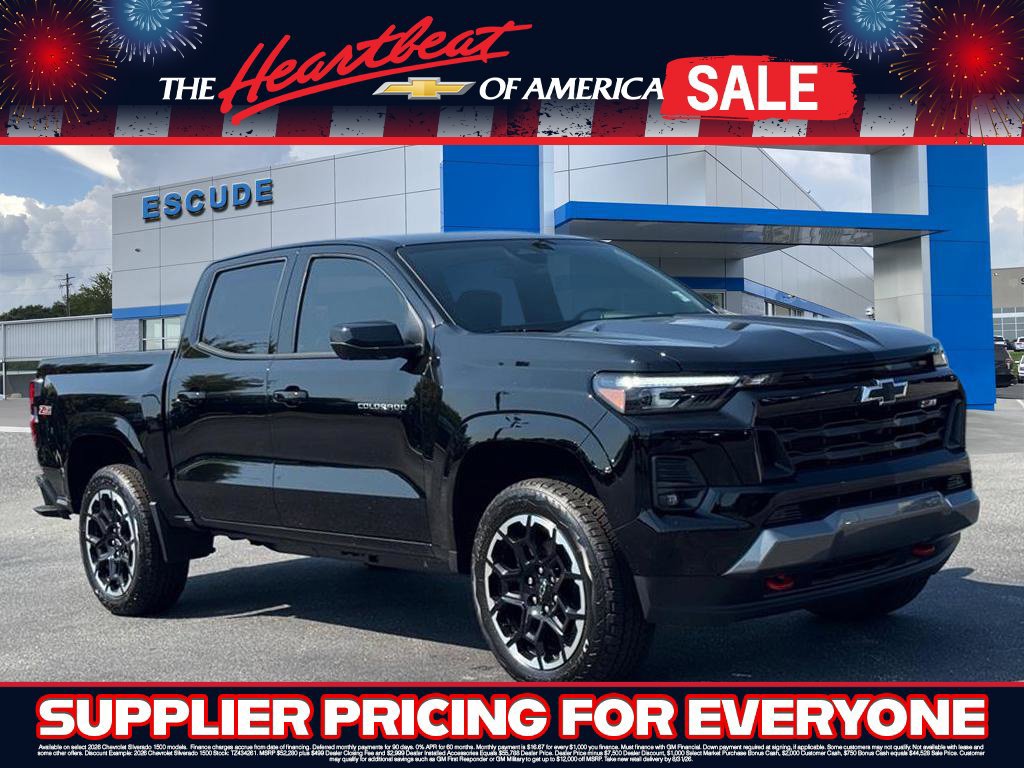 New 2026 Chevrolet Colorado Z71 w/ Technology Package AWD/4WD image 1