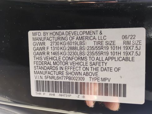 Used 2023 Honda Odyssey Sport image 39