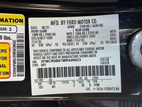 Used 2021 Ford Bronco Sport Big Bend AWD/4WD image 47