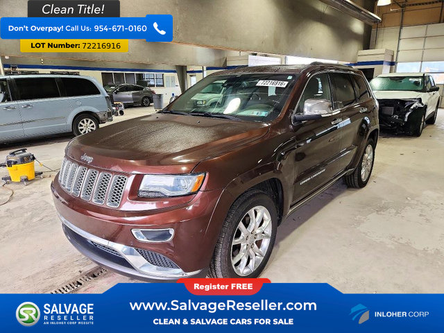 Used 2014 Jeep Grand Cherokee Summit AWD/4WD image 1