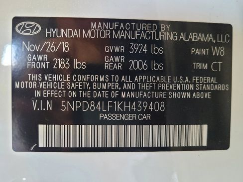 Used 2019 Hyundai Elantra SEL w/ Cargo Package FWD image 33
