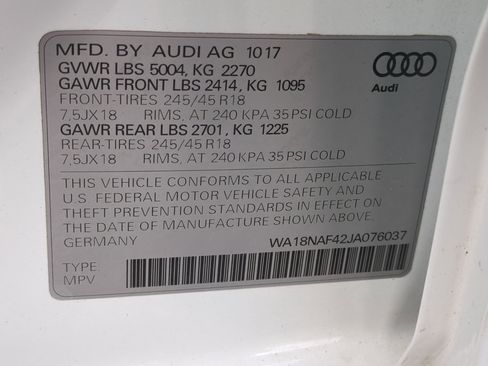 Used 2018 Audi A4 2.0T allroad Premium Plus image 34