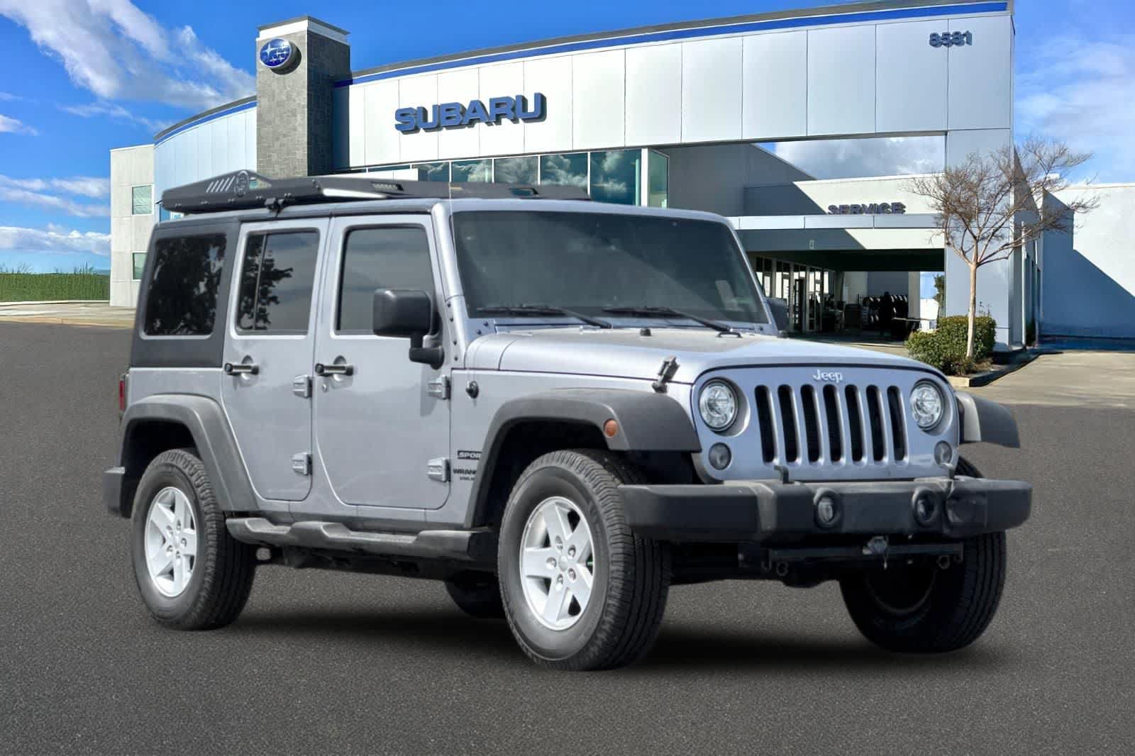 Used 2017 Jeep Wrangler Unlimited Sport w/ Quick Order Package 24S AWD/4WD image 5