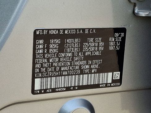Used 2021 Honda HR-V Sport image 26