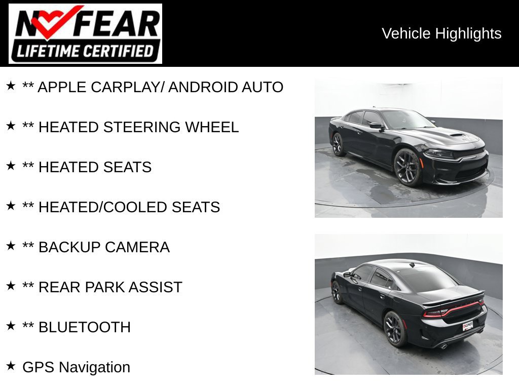 Used 2022 Dodge Charger R/T w/ Plus Group RWD image 2