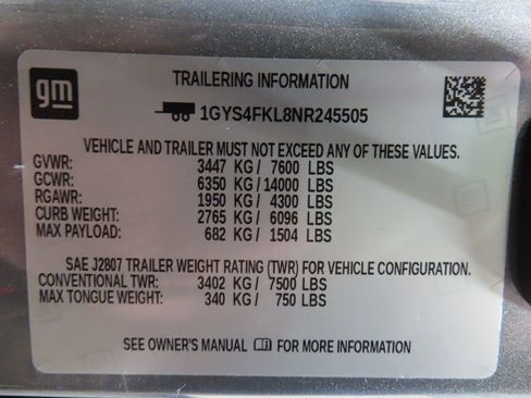 Used 2022 Cadillac Escalade Sport w/ Touring Package AWD/4WD image 80