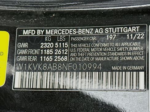 Used 2022 Mercedes-Benz SL 55 AMG 4MATIC image 34
