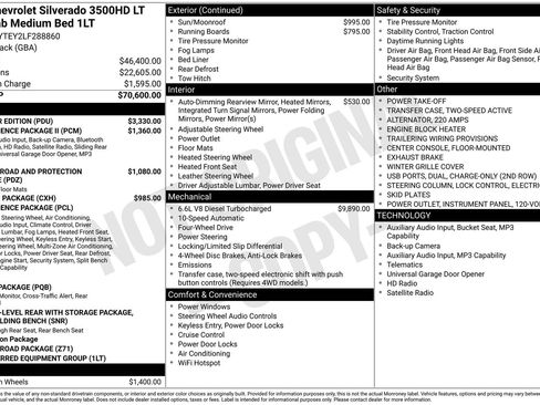 Used 2020 Chevrolet Silverado 3500 LT w/ All Star Edition image 8