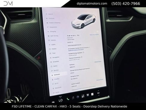 Used 2019 Tesla Model S Performance AWD/4WD image 2