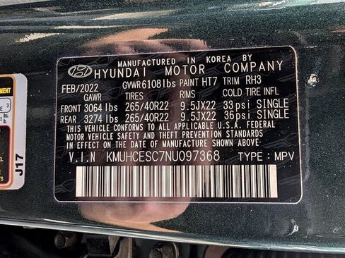 Used 2022 Genesis GV80 3.5T w/ Prestige Package 07 image 31