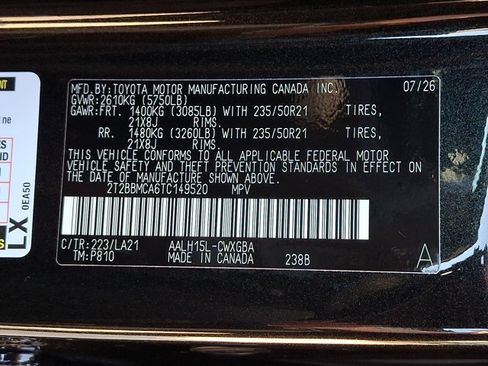 New 2026 Lexus RX 350 AWD/4WD image 18