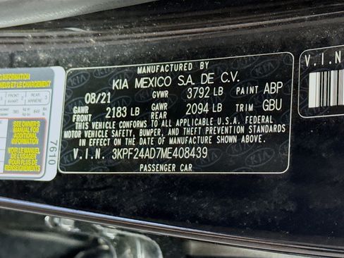 Used 2021 Kia Forte LXS FWD image 39