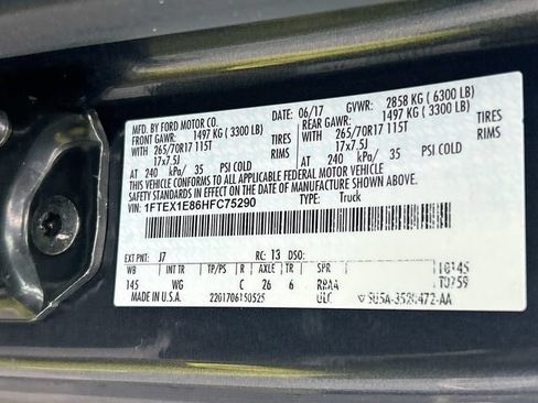Used 2017 Ford F150 XL w/ Equipment Group 101A Mid AWD/4WD image 36