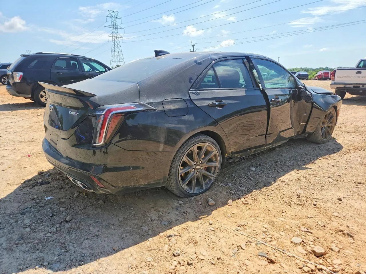 Used 2023 Cadillac CT4 V w/ Cold Weather Package RWD image 3