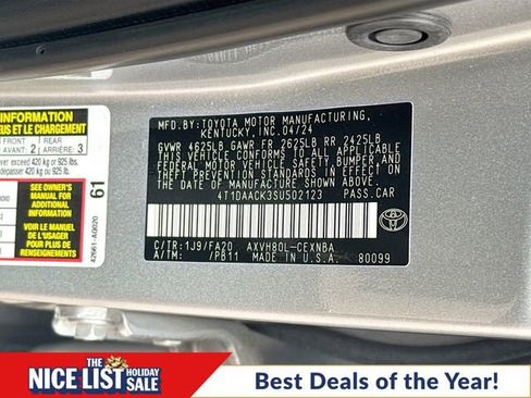 Used 2025 Toyota Camry LE image 31