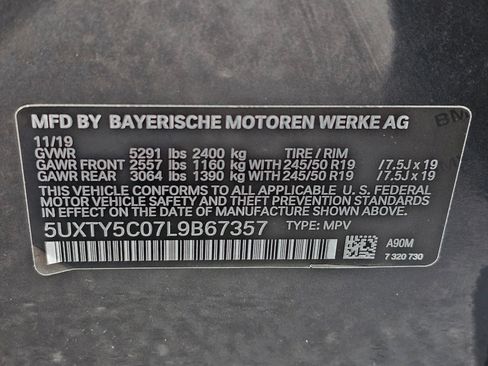 Used 2020 BMW X3 xDrive30i w/ Premium Package image 31