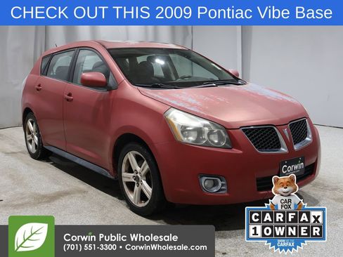 Used 2009 Pontiac Vibe Base w/ Sun And Sound Package image 1
