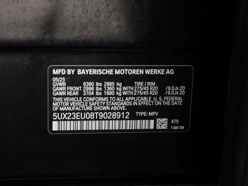 Certified 2026 BMW X5 xDrive40i w/ M Sport Package AWD/4WD image 25