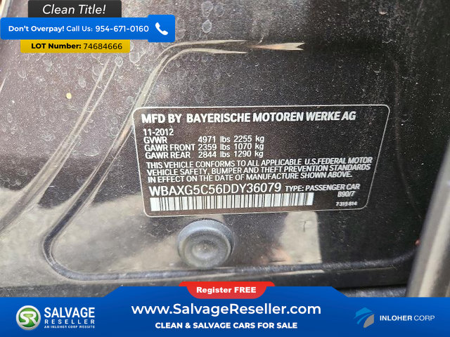 Used 2013 BMW 528i Sedan RWD image 16