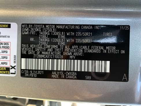 Used 2026 Lexus RX 350 w/ Convenience Package AWD/4WD image 36