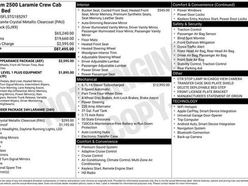 New 2026 RAM 2500 Laramie w/ Sport Appearance Package image 20