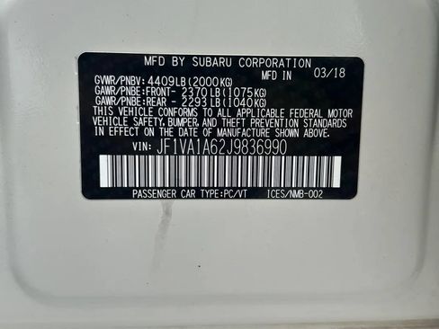 Used 2018 Subaru WRX AWD/4WD image 44