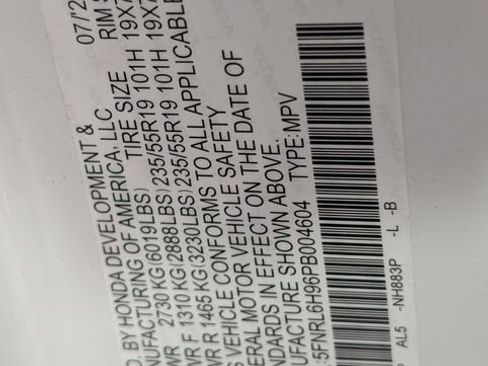 Used 2023 Honda Odyssey Elite image 39