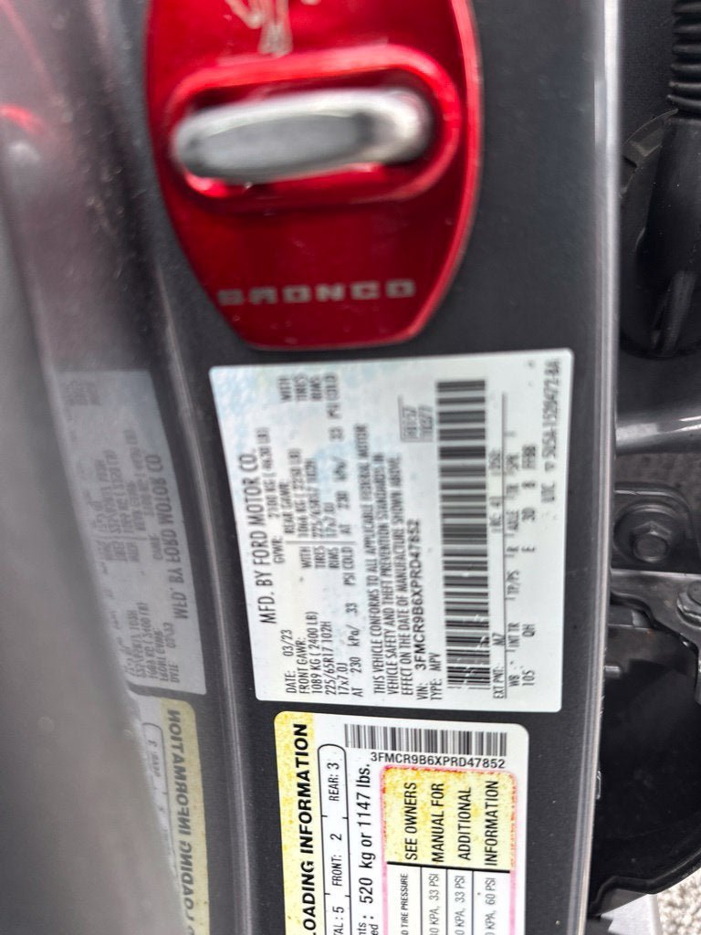 Used 2023 Ford Bronco Sport Big Bend AWD/4WD image 20