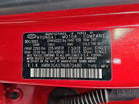 Used 2022 Hyundai Kona N Line w/ Tech Package AWD/4WD image 28