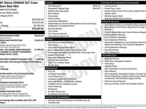 New 2026 GMC Sierra 2500 SLT w/ SLT Premium Package AWD/4WD image 5