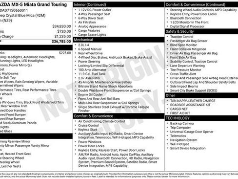 New 2025 MAZDA MX-5 Miata Grand Touring image 4