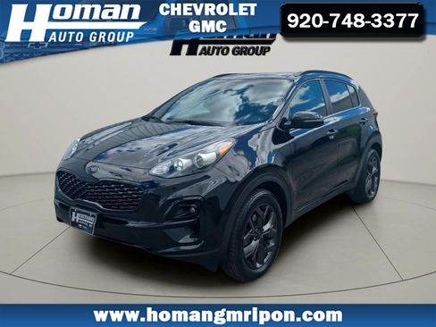 Used 2021 Kia Sportage AWD Nightfall Edition image 1