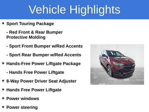 Used 2023 Buick Encore GX Select w/ Sport Touring Package FWD image 4