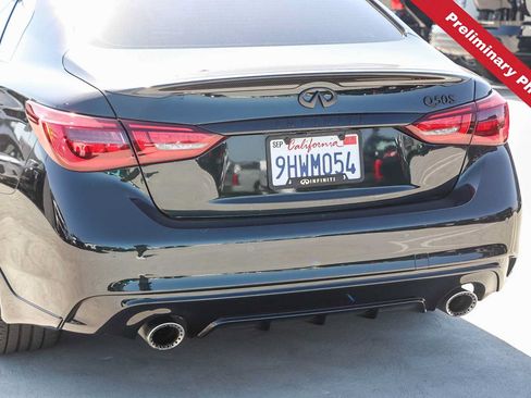 Used 2023 INFINITI Q50 Red Sport 400 w/ Black Opal Edition RWD image 9