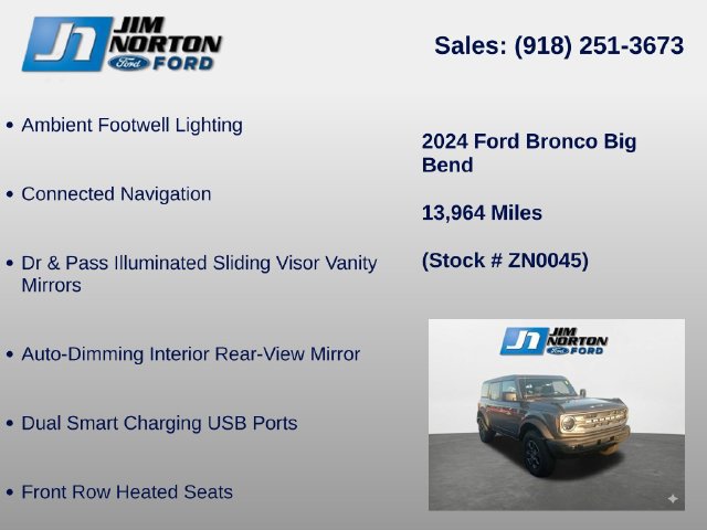 Used 2024 Ford Bronco Big Bend AWD/4WD image 15