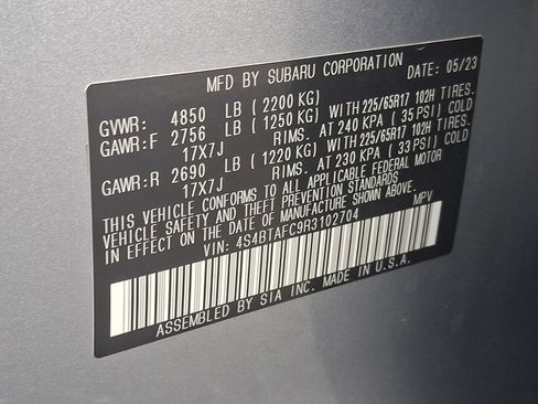 Certified 2024 Subaru Outback Premium image 27