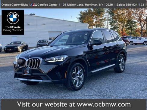 Certified 2022 BMW X3 xDrive30i w/ Premium Package 2 image 1