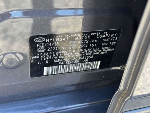 Used 2018 Hyundai Ioniq Limited FWD image 16